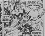 Wolverine i aktion. Fra #114, tegnet af John Byrne.