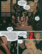 Hellboy kommer blandt andet også til Japan i dette albums historier.