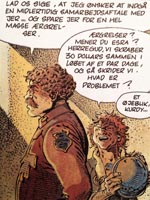Militsmanden Lesley og Kurdy.
