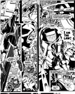 Dredd gør det endnu engang klart, hvem der er loven i Mega City One.