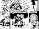 Dredd møder The Mutant i Ian Gibsons toony streg Dredd møder The Mutant i Ian Gibsons toony streg.