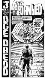 The Mutant og Dredd (igen), denne gang i Ron Smiths mere naturalistiske streg The Mutant og Dredd (igen), denne gang i Ron Smiths mere naturalistiske streg.