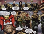 Dredd introducerer sine folk til opgaven