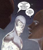 Silver Surfer ser sig kærligheden udfolde sig og tænker tilbage på sin egen Shalla-bal.
