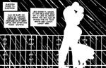 Dette billede fra 'Kunden Har Altid Ret' går næsten identisk igen i Sin City-filmen fra 2005