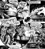 Johnny bruger atter en af sine smarte tids-gadgets.