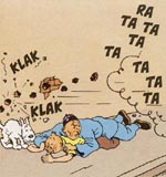 Tintin reddes fra et drive-by!