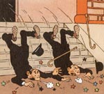 Jubelidioter på arbejde - Dupont og Dupond er altid gode for et godt grin.