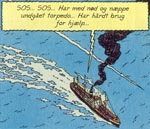 Også ubåde sættes ind i kampen mod Tintin og Haddock.