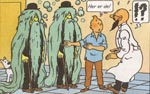 Dupondterne efter at de har pådraget sig en højst besyndelig sygdom.
