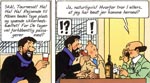 Haddock og Tintin får sig lidt af en overraskelse!