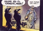 De to ravne sendes afsted.