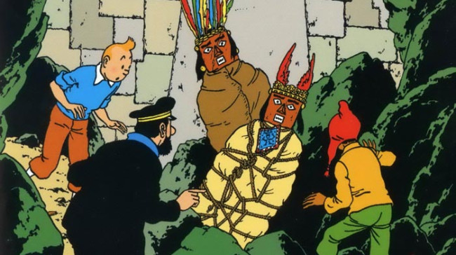 Tintins Oplevelser: Soltemplet
